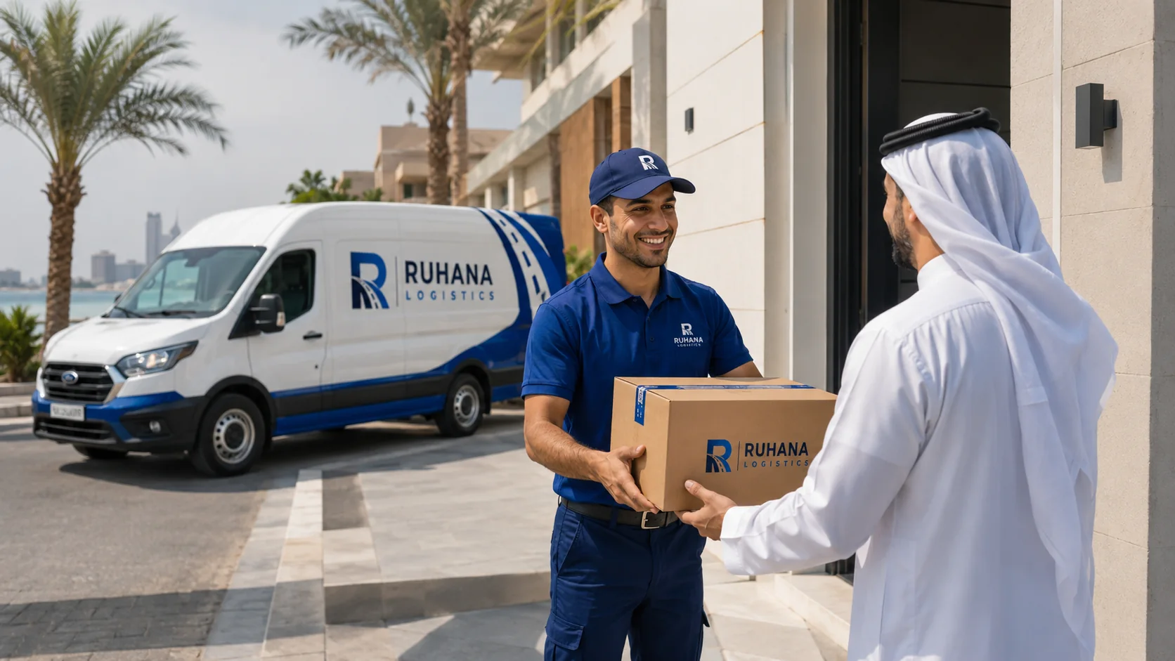 Ruhana Logistics doorstep parcel delivery